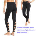 Hohe Qualität Yoga Hosen Frauen Fitness Wear Gym Kleidung Yoga Hosen mit Gitter